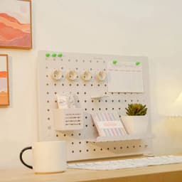 Bảng treo đồ HyperWork PG02, phụ kiện setup bàn làm việc, thép chống rỉ set - Hàng Chính Hãng 8