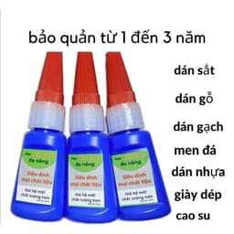 [HN] ( loại 1 ) Combo 2 Lọ Keo OILY GLUE Đa Năng Gấp 50 Lần Keo 502 1
