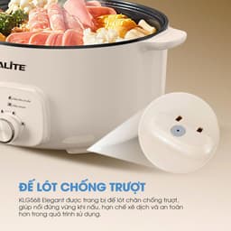 Nồi Lẩu Đa Năng KALITE KL568 Elegant, Dung Tích 6L - Công Suất 2000W - Điều Khiển 3 Mức Nhiệt Linh Hoạt, Hàng Chính Hãng 9