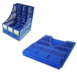Khay đựng tài liệu nhựa 3 ngăn kệ rổ xéo nhựa 3 ngăn file đựng tài liệu 9