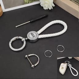 [Thừng Logo] Móc Khóa Dây Da Bện Thừng Dán Logo Các Hãng Xe – Phụ Kiện Treo Chìa Khóa Cao Cấp XeKhongKhoi 3