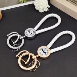 [Thừng Logo] Móc Khóa Dây Da Bện Thừng Dán Logo Các Hãng Xe – Phụ Kiện Treo Chìa Khóa Cao Cấp XeKhongKhoi 5