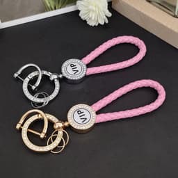 [Thừng Logo] Móc Khóa Dây Da Bện Thừng Dán Logo Các Hãng Xe – Phụ Kiện Treo Chìa Khóa Cao Cấp XeKhongKhoi 4