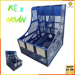 Khay đựng tài liệu nhựa 3 ngăn kệ rổ xéo nhựa 3 ngăn file đựng tài liệu 1