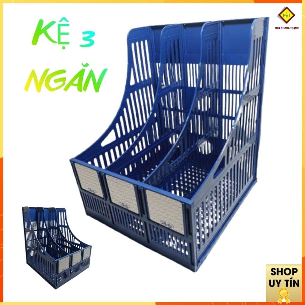 Khay đựng tài liệu nhựa 3 ngăn kệ rổ xéo nhựa 3 ngăn file đựng tài liệu