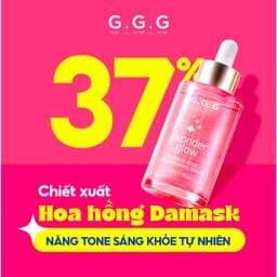 [SALE] Serum Hồng GGG 5% Niacinamide Dưỡng Sáng, Căng Bóng & Giảm Thâm Sạm G.G.G 40ml 4