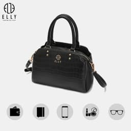 Túi Xách Nữ ELLY EL358 Cao Cấp Da Tổng Hợp Đeo Tay Đeo Vai Đeo Chéo Thời Trang Thanh Lịch Sang Trọng 6