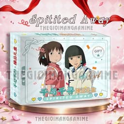 (tặng sticker) Hộp quà A5 VÙNG ĐẤT LINH HỒN SPIRITED AWAY -  Hộp quà ngẫu nhiên nhiều món in hình anime dễ thương 1