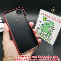 Ốp Lưng Google Pixel 5 Nhựa Cứng PC Bọc Vải Fabric Cao Cấp 8