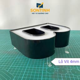 Ke Mica Trong 2mm Ke Cách Chữ Quảng Cáo Mica Dài 4cm 6cm 8cm 4