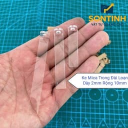 Ke Mica Trong 2mm Ke Cách Chữ Quảng Cáo Mica Dài 4cm 6cm 8cm 7