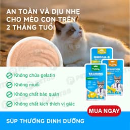 Súp Thưởng MR.VET Cho Mèo 60g (gói 4Thanh15g ) đủ 3 vị Omega/Vitamin/Lysine - MÉO CHÒ UNI 6