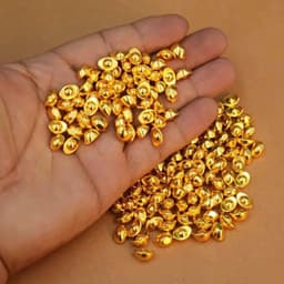 Combor 50/ 100 thỏi vàng/ đồng tiền tài lộc thần tài (kim loại) thờ cúng, trang trí phong thủy 2