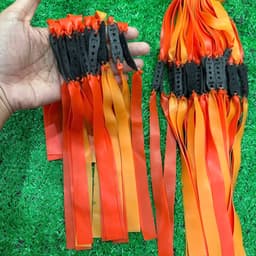 5-10 bộ Dây latex 1.0mm 2 lớp đỏ dài 22cm . dây thun cao su cao cấp kháng lực tốt cực bền , dây dài 22cm ( Hàng sịn ) 2