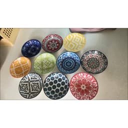 10 Chén Đựng Nước Chấm Hoa Văn Thổ Cẩm Sang Trọng 3