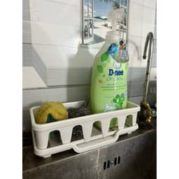 Khay đựng đồ rửa bát, kệ đựng đồ bồn rửa chén, giá đỡ nhựa bồn rửa bát tiện lợi, nhỏ gọn LINHOME 9