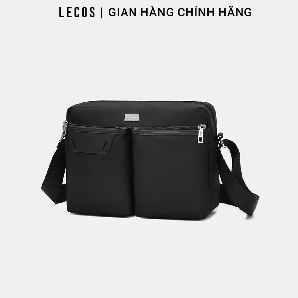 Túi Đeo Chéo Nam LECOS LTH1 Vải Oxford Chống Nước Quai Dù Êm Ái Năng Động