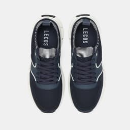 [4-25/9 TẶNG QUÀ TRUNG THU 599K] Giày Sneaker Nam LECOS LG56 Da Thật Đế Cao 47 Cm Êm Chân Dạo Phố 5