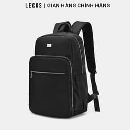[4-25/9 TẶNG QUÀ TRUNG THU 599K] Balo Laptop Nam LECOS LBH7 Vải Oxford Chống Nước Tối Giản Thanh Lịch đi Làm đi Học 2