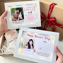 Khung ảnh SINH NHẬT để bàn in ảnh theo yêu cầu có khung ảnh quà tặng sinh nhật cho nữ nam bạn bè handmade 2