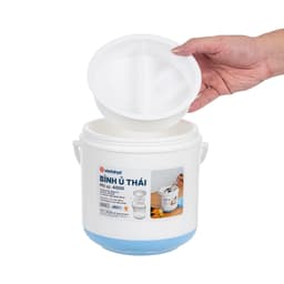 Bình Giữ Nhiệt, Cặp Lồng Việt Nhật 4000, Bình Ủ Nhiệt Bảo Quản Thức Ăn Tiện Dụng - DOMUS 4