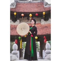 đai quan họ bắc ninh dài 2m7, đai áo tứ thân 2 màu bằng vải lụa không nhăn không bạc không phai màu hàng tua rua cao cấp 1