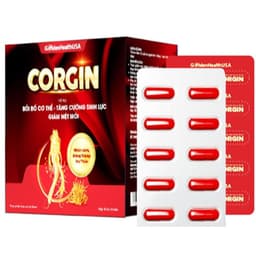 HỔ TRỢ BỒI BỔ CƠ THỂ-TĂNG CƯỜNG SINH LỰC-GIẢM MỆT MỎI - CORGIN 5