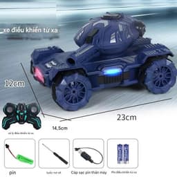 Toylap  Xe Tăng Điều Khiển Từ Xa - Xe Địa Hình Điều Khiển Từ Xa, Quà Tặng Cho Bé Trai 4