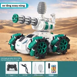 Toylap  Xe Tăng Điều Khiển Từ Xa - Xe Địa Hình Điều Khiển Từ Xa, Quà Tặng Cho Bé Trai 5