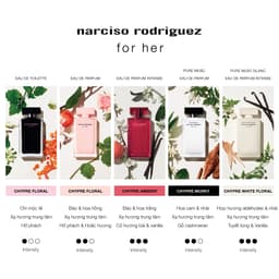 Nước Hoa nữ Narciso Rodriguez For Her Pure Musc Blanc Eau de parfum Intense 100ml 5