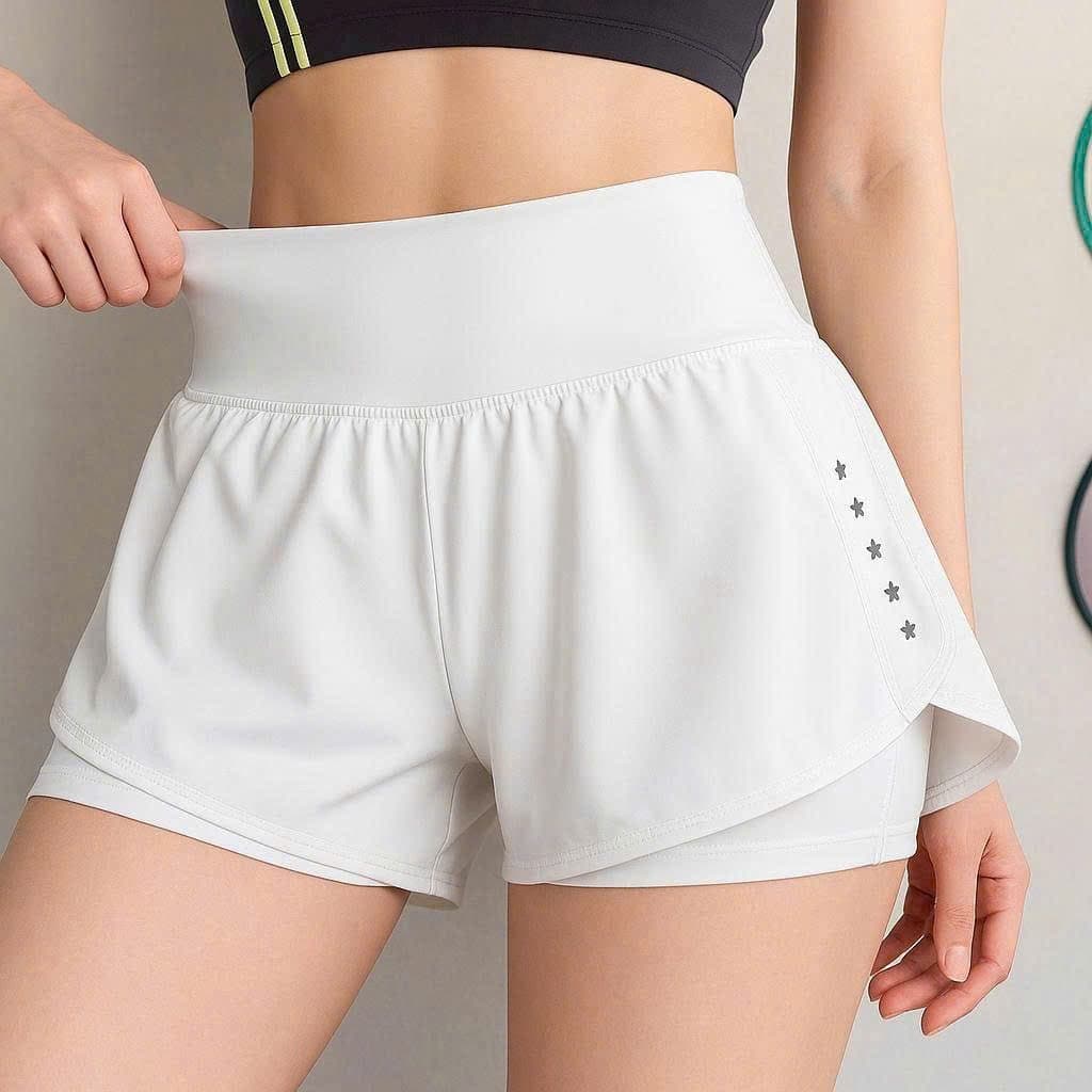 Quần tập đùi 2 lớp QT012