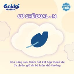 [MẪU MỚI] Bỉm Dán/Quần Goldgi M-Class 2026 Điều Hoà Siêu Thoáng Cho Bé 7