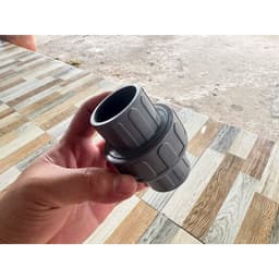 Rắc Co, Khớp Nối Sống Zacco phi 21-90mm chất liệu nhựa Siêu Thành (ST). 4