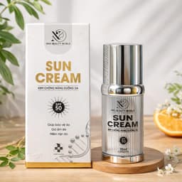 Kem chống nắng Sun Cream Nghệ, bảo vệ làn da, cân bằng độ pH, Ngăn chặn sự lão hoá  - Hoàng Ngọc Diệp 9