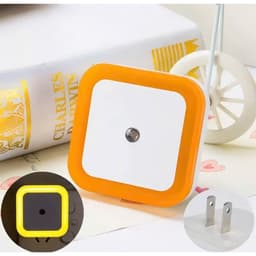 Đèn ngủ LED vuông combo 4 cái, cảm biến ánh sáng, tiết kiệm điện 0.5w.(giadungtranlinh) 3