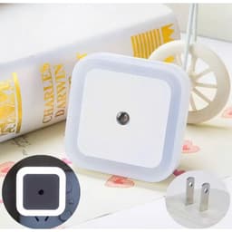 Đèn ngủ LED vuông combo 4 cái, cảm biến ánh sáng, tiết kiệm điện 0.5w.(giadungtranlinh) 5