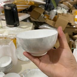 Set Bộ Bát Đĩa Ăn Cơm Gia Đình Gốm Sứ Bát Tràng Họa Tiết Vân Đá 25 Chi Tiết Chuẩn Hàng Đẹp 9