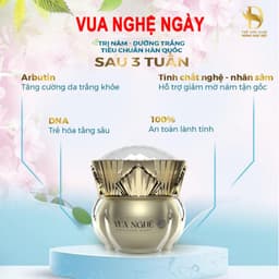 Vua Nghệ Collagen , Kem Ngày Và Đêm, Kem Nám, Tàn Nhang, Sạm Da, Da Sáng và Mềm Mịn, Hoàng Ngọc Diệp 1