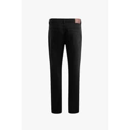 Quần jean nam đen GENVIET JEANS dáng col đứng vải denim cao cấp co giãn nhẹ công sở basic dễ phối đồ 9121 3