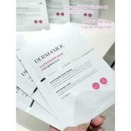 Mặt Nạ Dưỡng Trắng Da Glutathion Dermaxilic Kr.lab Túi 10 Miếng 4
