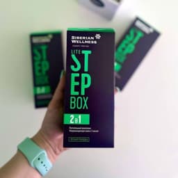 Thực Phẩm Siberian Wellness Lite Step Box, Hỗ trợ giảm nguy cơ suy giãn tĩnh mạch, Hộp 30 gói 3
