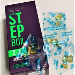 Thực Phẩm Siberian Wellness Lite Step Box, Hỗ trợ giảm nguy cơ suy giãn tĩnh mạch, Hộp 30 gói 2