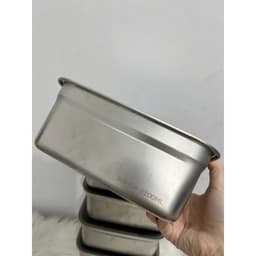 Hộp đựng thức ăn inox 304 1500ml an toàn sức khỏe có nắp hút chân không combo 5 hộp bảo quản tươi lâu dùng tủ lạnh 7