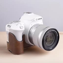 [SẴN] Case Ốp da PU Bảo Vệ Vỏ Cho Máy Ảnh Canon 200D/ 200D II 4