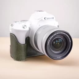 [SẴN] Case Ốp da PU Bảo Vệ Vỏ Cho Máy Ảnh Canon 200D/ 200D II 5