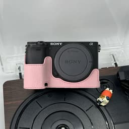 [SẴN HN] Case Ốp da PU Bảo Vệ Vỏ Cho Máy Ảnh Sony A6000/A6100/A6300/A6400 3