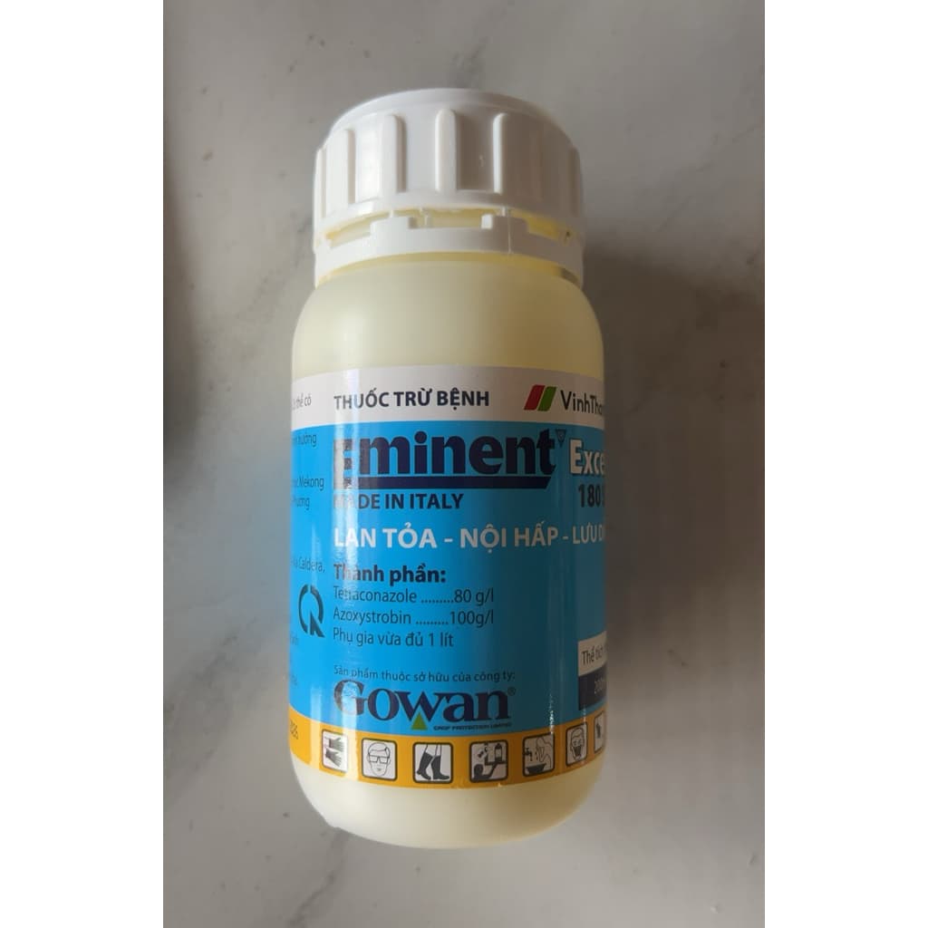 Eminent Excell 180SC chuyên dùng cho cây bị rỉ sắt, nấm. Chai 200ml hàng Ý chính hãng