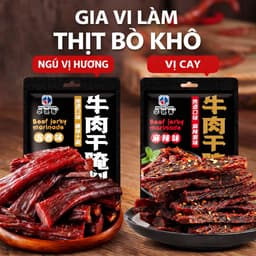[ Hot] Gia vị làm bò khô tại nhà  40gram  chuẩn vị 2