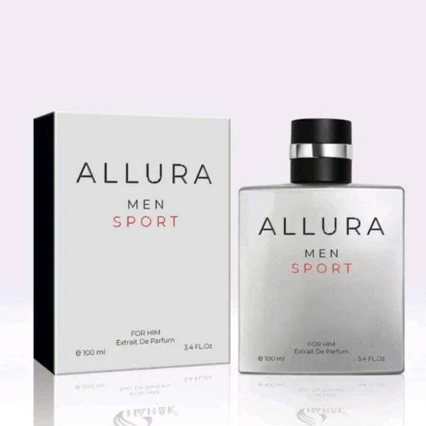 Nước Hoa Nam Allura Men Sport - TƯƠI MÁT, NĂNG ĐỘNG, NAM TÍNH (100ML)
