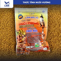 Cám chim Chào Mào Thức Tỉnh Ngôi Vương Lâm Bầu Xô gói 200g dinh dưỡng cao cấp nuôi thi đấu căng lửa 8